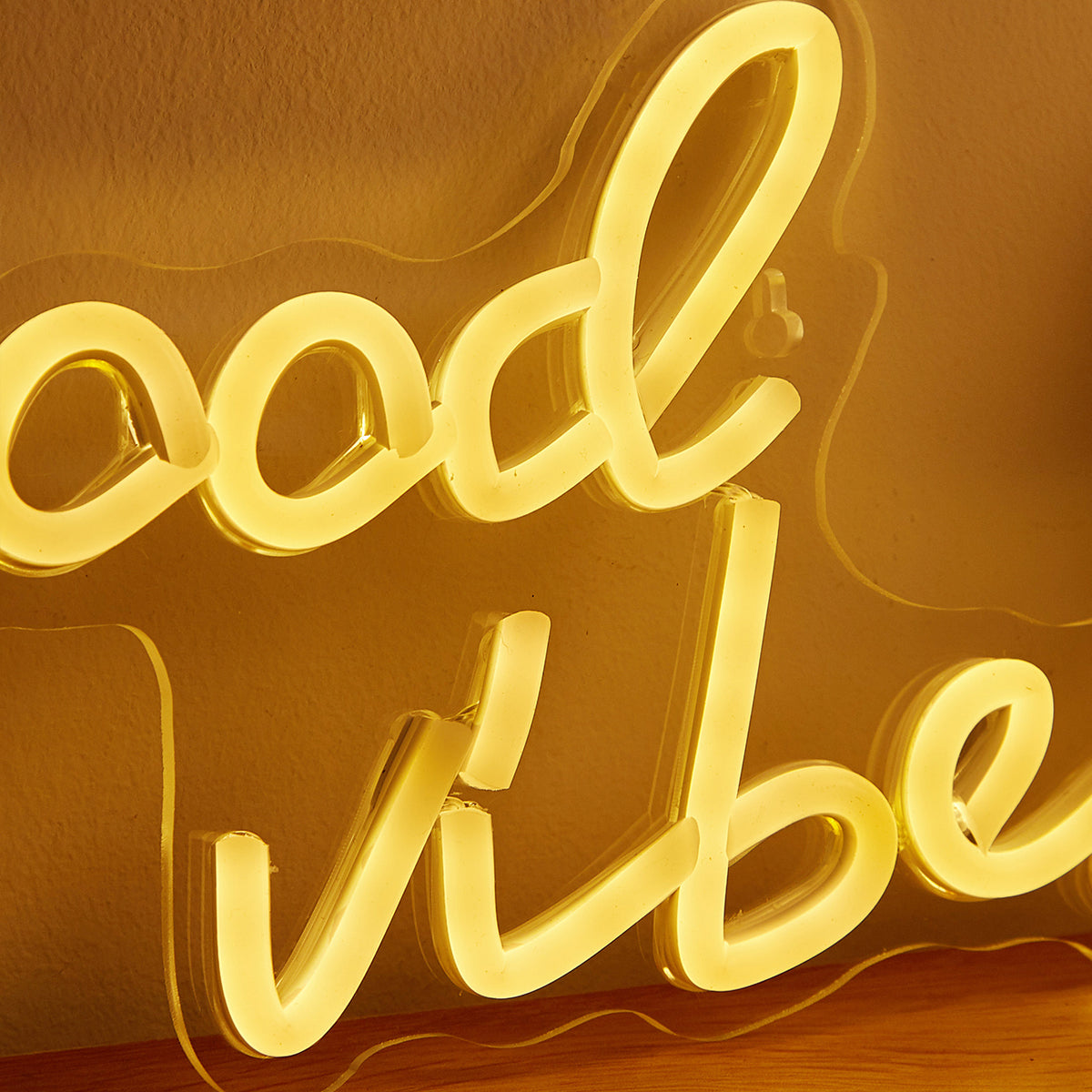 LED Neon Sign, Goodvibes Neon Sign Neon Signs, LED Neon Light For Bedroom USB Powered Game Room Wedding Birthday Party Living Room Wall decor Lamp Custom neon signs - aida3dworks